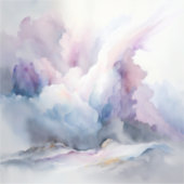 Heavenly Clouds Vinyl Sticker (Voorkant)