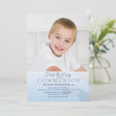 Heavenly Communion Foto Uitnodiging (Staand voorkant)