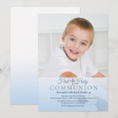 Heavenly Communion Foto Uitnodiging (Voorkant / Achterkant)