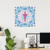 HEAVENLY CROSS POSTER (Thuiskantoor)