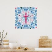 HEAVENLY CROSS POSTER (Keuken)
