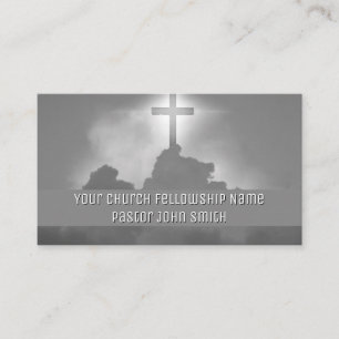 Heavenly Cross Sky Church Visitekaartjes