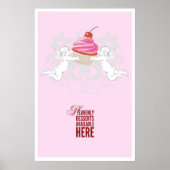Heavenly Desserts Bakery Poster (Voorkant)