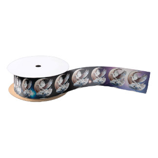 Heavenly Dove Satijnen Lint