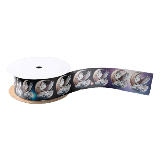 Heavenly Dove Satijnen Lint (Spoel)