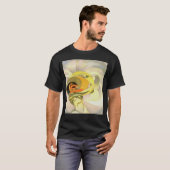 Heavenly Floral Abstract Calla Lily Personificatio T-shirt (Voorkant volledig)