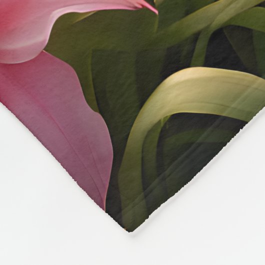 Heavenly Garden Fleece Deken (Hoek)