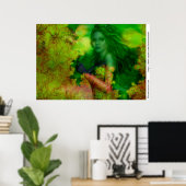 Heavenly Garden Poster (Thuiskantoor)