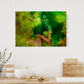 Heavenly Garden Poster (Keuken)