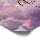 Heavenly Gates Memorial Welkomstbord Poster (Hoek)