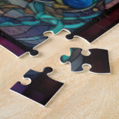 Heavenly Glas in lood kunstwerk puzzel Legpuzzel (Zijkant)
