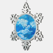 "Heavenly Guardian" Sneeuwvlok Ornament (Rechts)