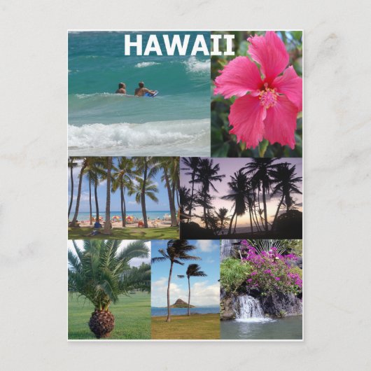 Heavenly Hawaii Briefkaart (Voorkant)