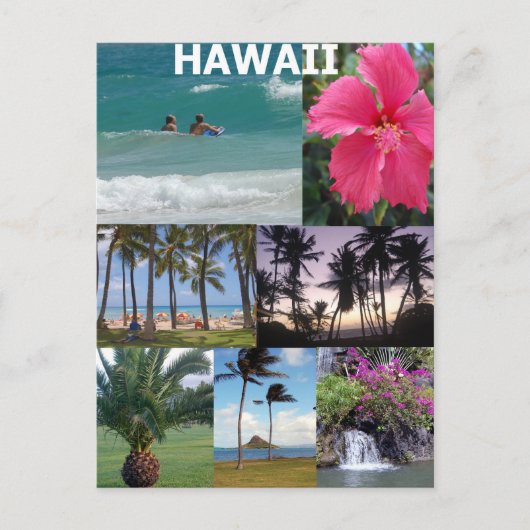 Heavenly Hawaii Briefkaart (Voorkant)