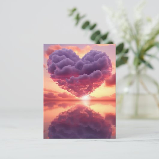 Heavenly Heart Briefkaart (Staand voorkant)