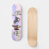 Heavenly Horses Skateboard (Voorkant)