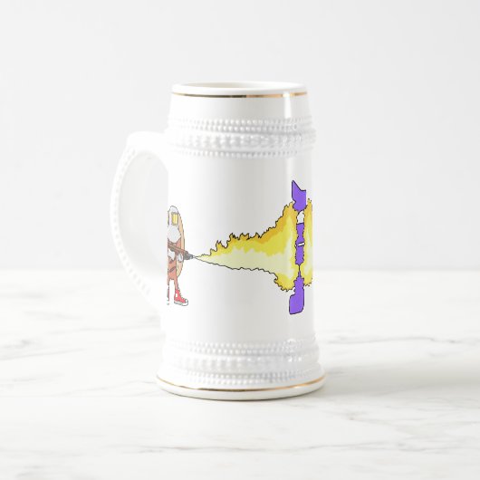 Heavenly Hotdog Mok (Voorkant links)