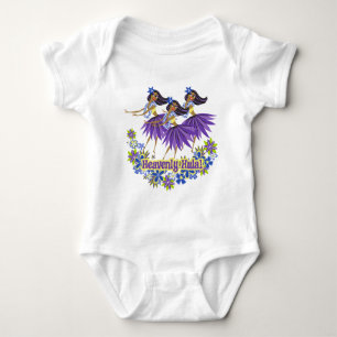 Heavenly Hula Baby Creeper Romper