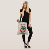 Heavenly Hula Holiday Hawaiian Hula Girl Beach Tote Bag (Op model)