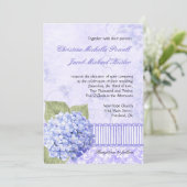 Heavenly Hydrangea - Wedding Kaart (Staand voorkant)