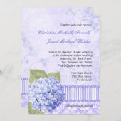 Heavenly Hydrangea - Wedding Kaart (Voorkant / Achterkant)