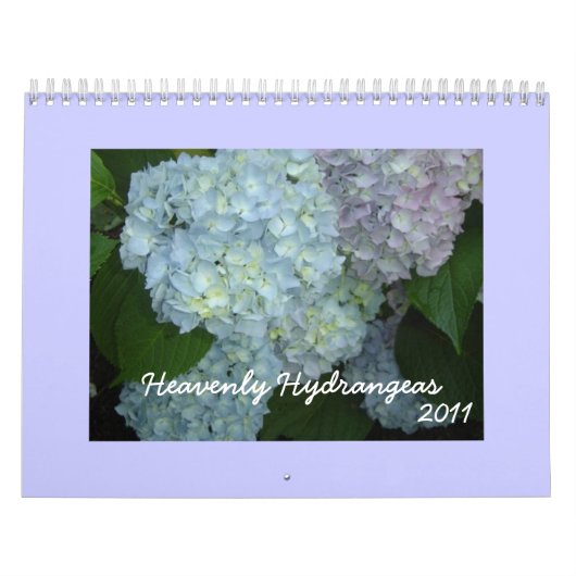 Heavenly Hydrangeas - 2011 Kalender (Hoes)