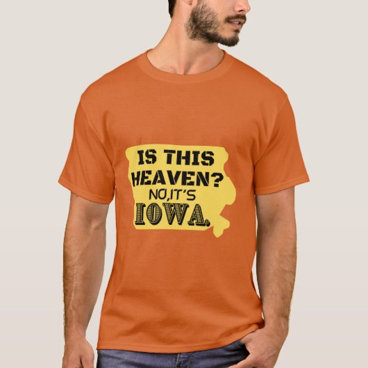 Heavenly Iowa T-shirt (Voorkant)