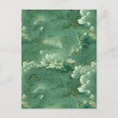 Heavenly Jade Chiyogami Briefkaart (Voorkant)