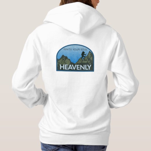 Heavenly Lake Tahoe: Ontsteek je ziel tijdens het  Hoodie (Achterkant)