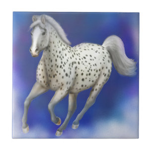 Heavenly Leopard Appaloosa Horse Tile Tegeltje