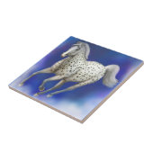 Heavenly Leopard Appaloosa Horse Tile Tegeltje (Zijkant)