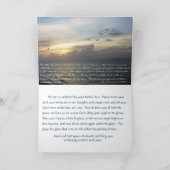 Heavenly Light Sympathie Card Kaart (Binnen)