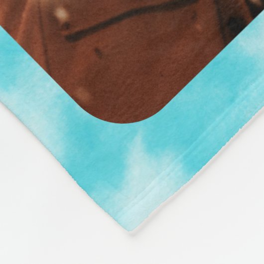 Heavenly Love Photo collage Jubileum Valentijn Fleece Deken (Hoek)