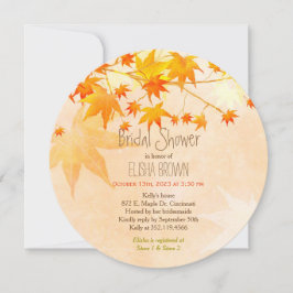 Heavenly Maple Herfst Vrijgezellenfeest Kaart