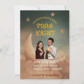 Heavenly Moon Star Dance Prom Night Formal Kaart (Voorkant)