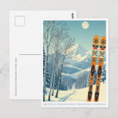 Heavenly Mountain California ski vakantie Briefkaa Briefkaart (Voorkant / Achterkant)