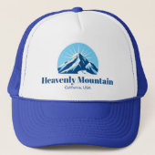 Heavenly Mountain California skigebied kleding Trucker Pet (Voorkant)