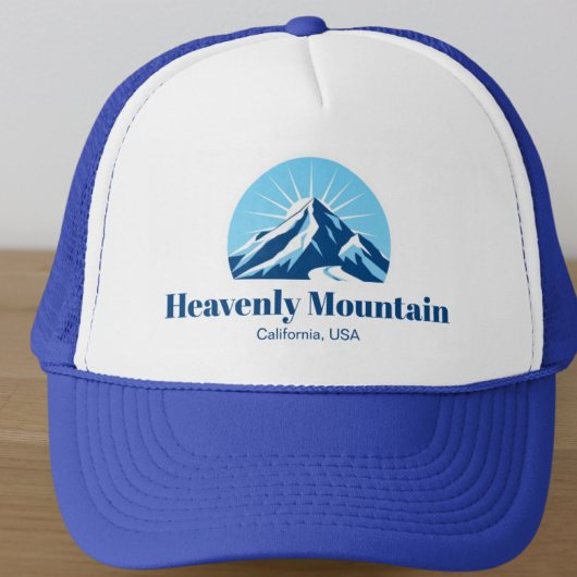 Heavenly Mountain California skigebied kleding Trucker Pet