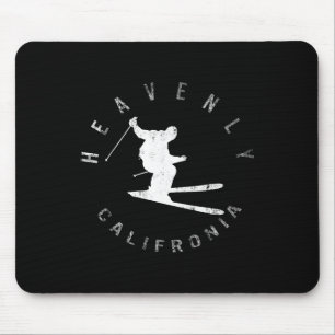 Heavenly Mountain Ski Skiing Snowboarding Winter C Muismat