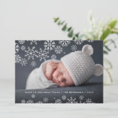 Heavenly Peace | Vakantieknopkaart Feestdagenkaart (Staand voorkant)