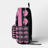 Heavenly Pink Rose Flower, gepersonaliseerd Bedrukte Rugzak (Rechts)