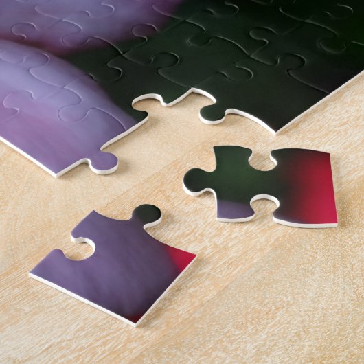 Heavenly Pink Rose Flower Orton Effect Legpuzzel (Zijkant)