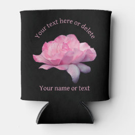 Heavenly Pink Rose gepersonaliseerd Blikjeskoeler