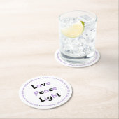 Heavenly prayer Posavasos Ronde Kartonnen Onderzetter (Insitu)