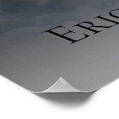 Heavenly Rider Memorial Poster - Custom Bike Lover (Hoek)