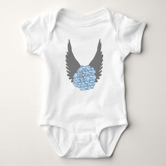 Heavenly Roos Baby T-Shirt (Voorkant)