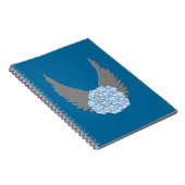 Heavenly Roos Spiral Notitieboek (Rechterzijde)