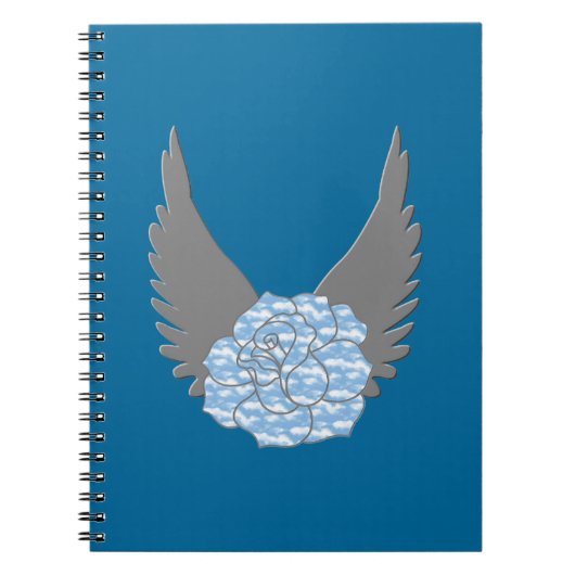 Heavenly Roos Spiral Notitieboek (Voorkant)