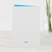 Heavenly roos Valentijnsdag Feestdagen Kaart (Achterkant)