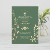 Heavenly Sage Heilige Communauteit Uitnodiging Gol (Staand voorkant)